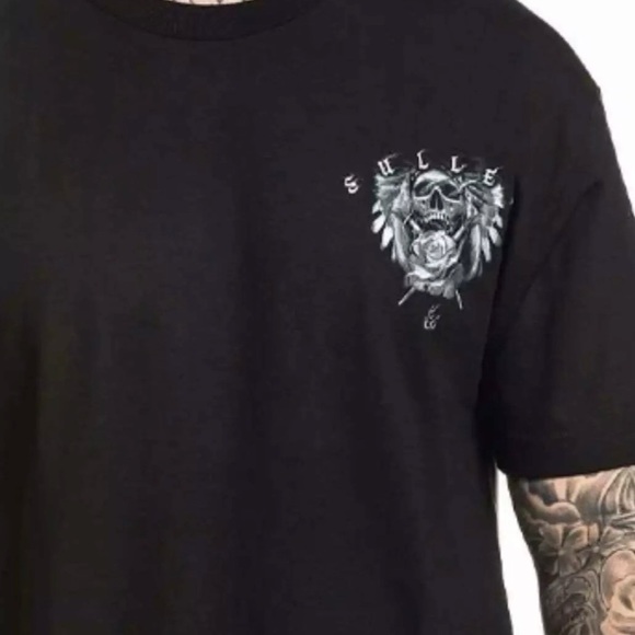 Sullen Men's T-shirt SILVER CHIEF Tattoos Urban Design Premium Quality - Picture 4 of 16